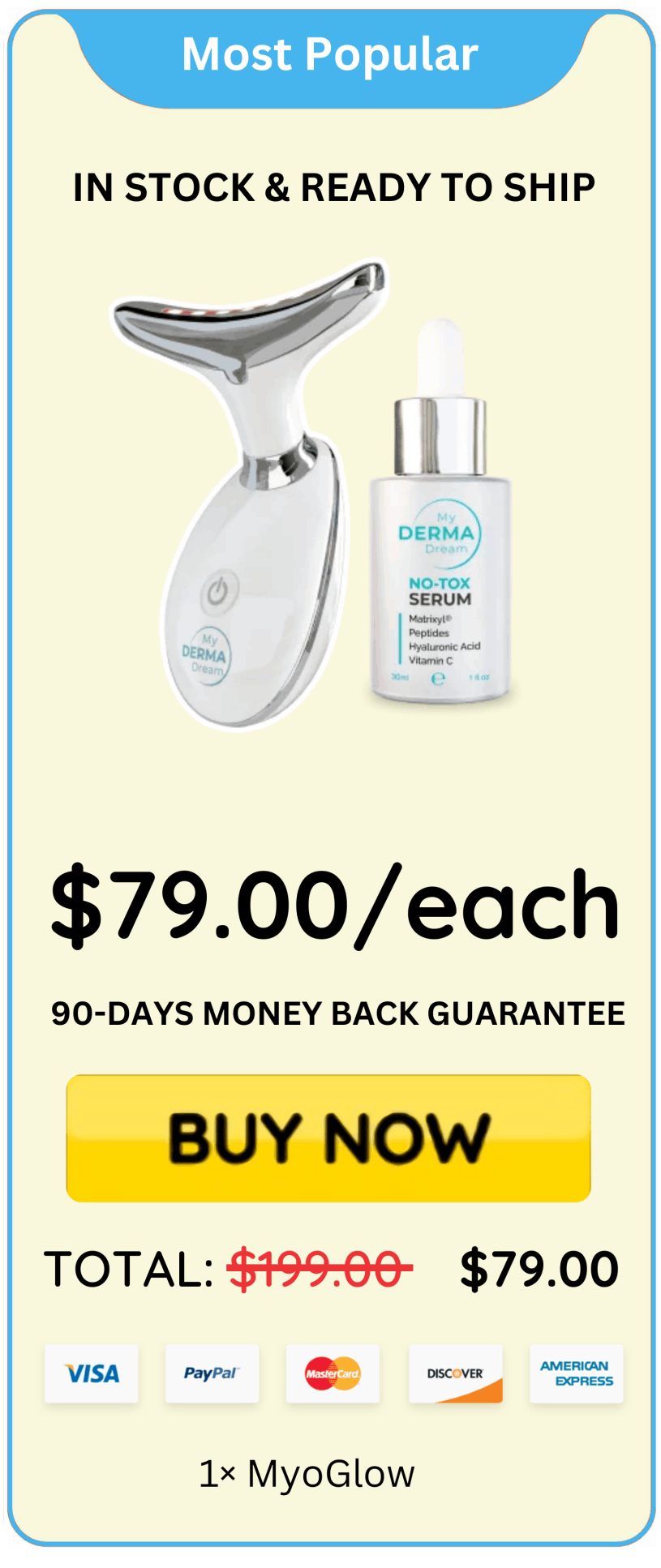 MyoGlow offer price 